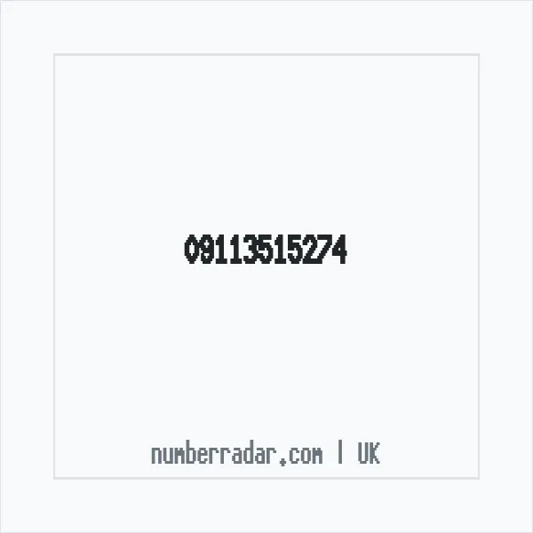 Reverse number check for +44 (9113) 515-274 — who called me?