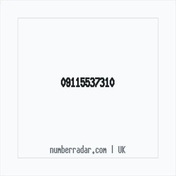 Reverse number check for +44 (9115) 537-310 — who called me?