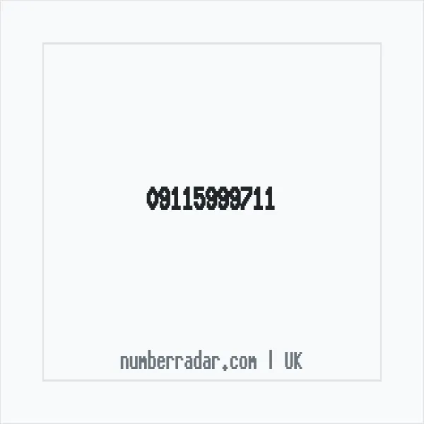 Reverse number check for +44 (9115) 999-711 — who called me?