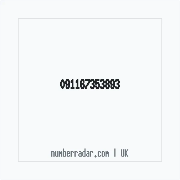Reverse number check for +44 (9116) 735-389 — who called me?