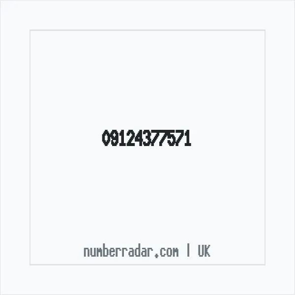 Reverse number check for +44 (9124) 377-571 — who called me?