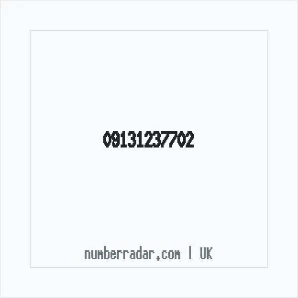 Reverse number check for +44 (9131) 237-702 — who called me?