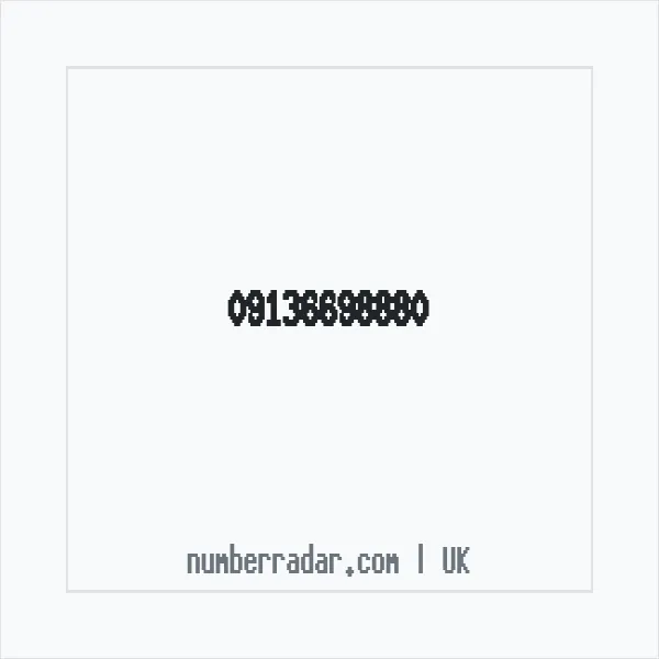 Reverse number check for +44 (9136) 698-880 — who called me?