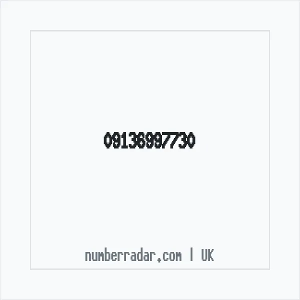Reverse number check for +44 (9136) 997-730 — who called me?