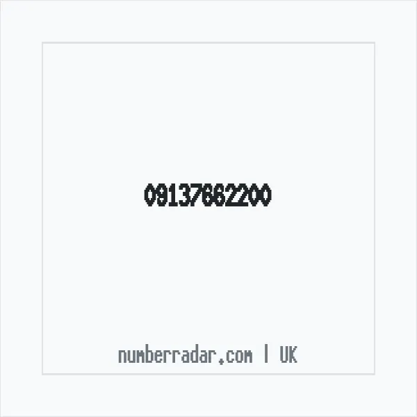 Reverse number check for +44 (9137) 662-200 — who called me?