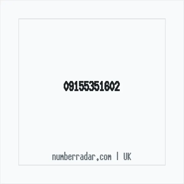 Reverse number check for +44 (9155) 351-602 — who called me?