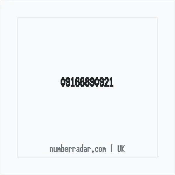 Reverse number check for +44 (9166) 890-921 — who called me?