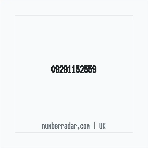 Reverse number check for +44 (9291) 152-559 — who called me?