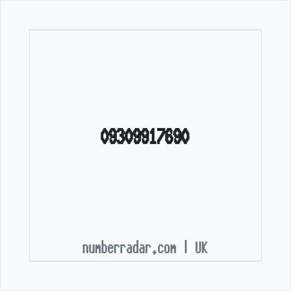 Reverse number check for +44 (9309) 917-690 — who called me?