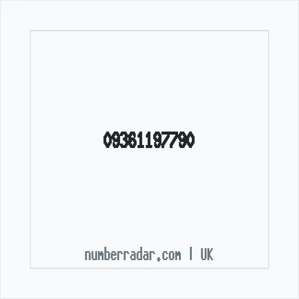 Reverse number check for +44 (9361) 197-790 — who called me?