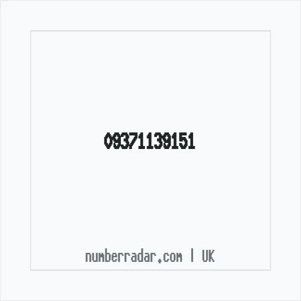 Reverse number check for +44 (9371) 139-151 — who called me?