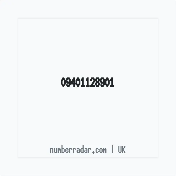 Reverse number check for +44 (9401) 128-901 — who called me?