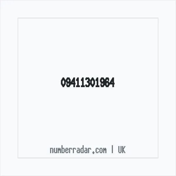 Reverse number check for +44 (9411) 301-964 — who called me?