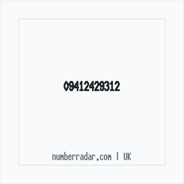 Reverse number check for +44 (9412) 429-312 — who called me?