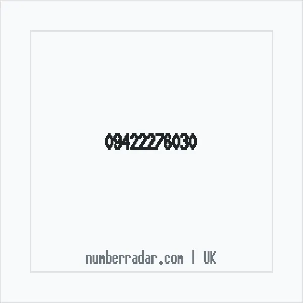 Reverse number check for +44 (9422) 276-030 — who called me?