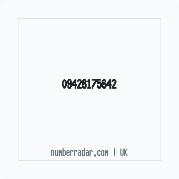 Reverse number check for +44 (9428) 175-642 — who called me?