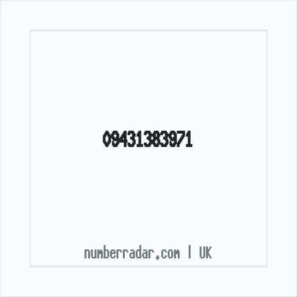 Reverse number check for +44 (9431) 383-971 — who called me?