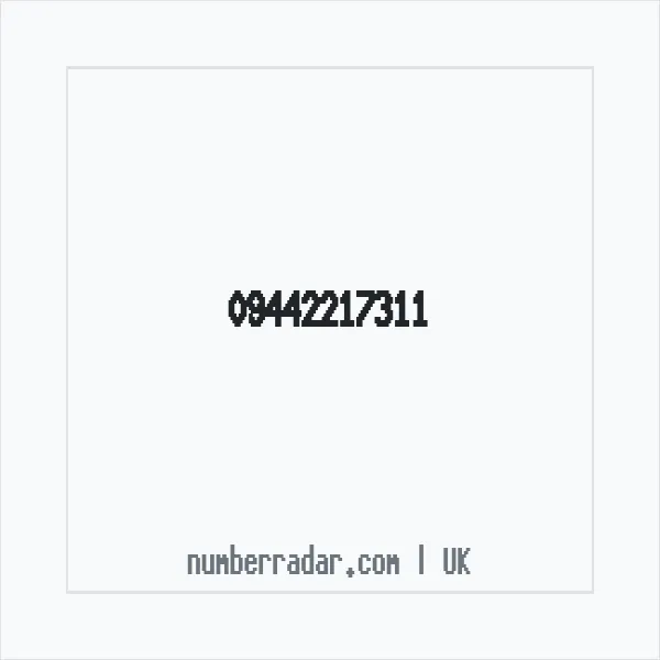 Reverse number check for +44 (9442) 217-311 — who called me?