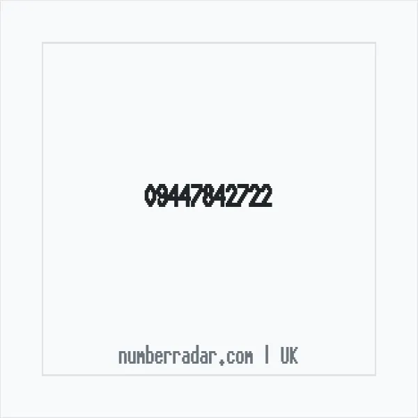 Reverse number check for +44 (9447) 842-722 — who called me?
