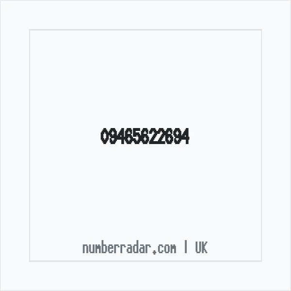 Reverse number check for +44 (9465) 622-694 — who called me?