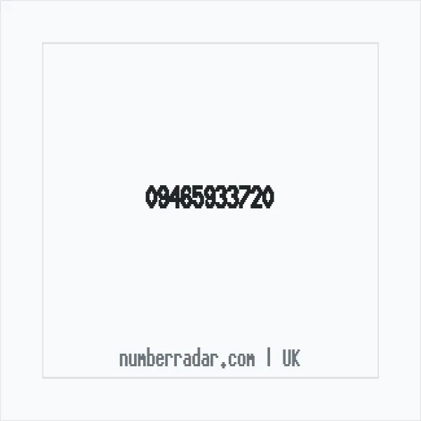 Reverse number check for +44 (9465) 933-720 — who called me?