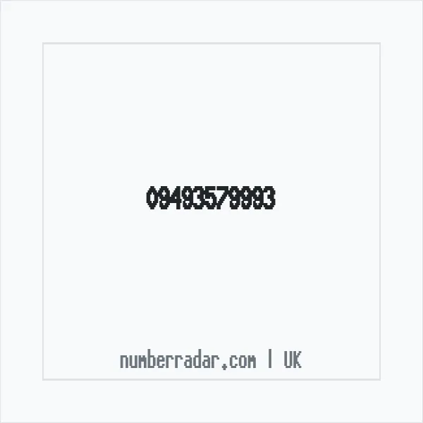Reverse number check for +44 (9493) 579-993 — who called me?