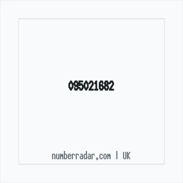 Reverse number check for +44 95021682 — who called me?