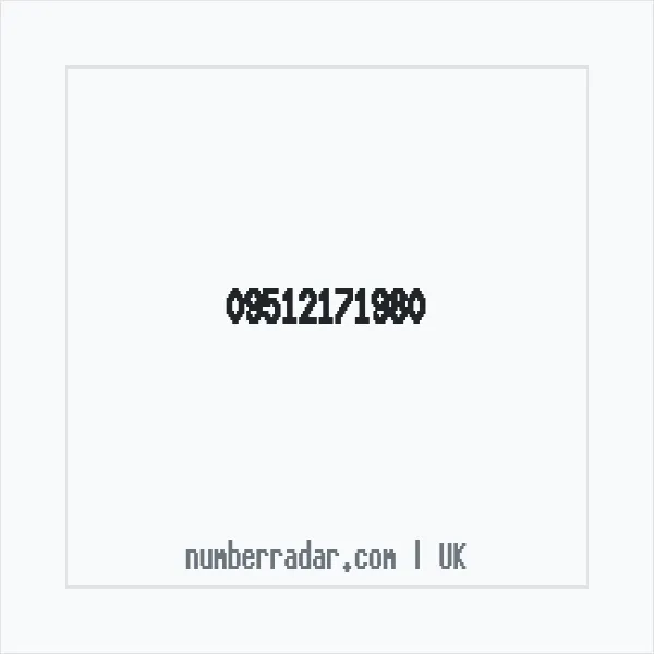 Reverse number check for +44 (9512) 171-980 — who called me?