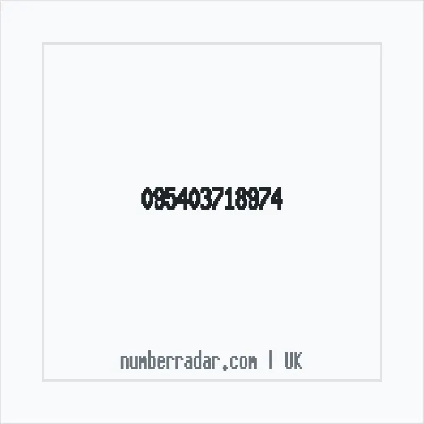 Reverse number check for +44 (9540) 371-897 — who called me?
