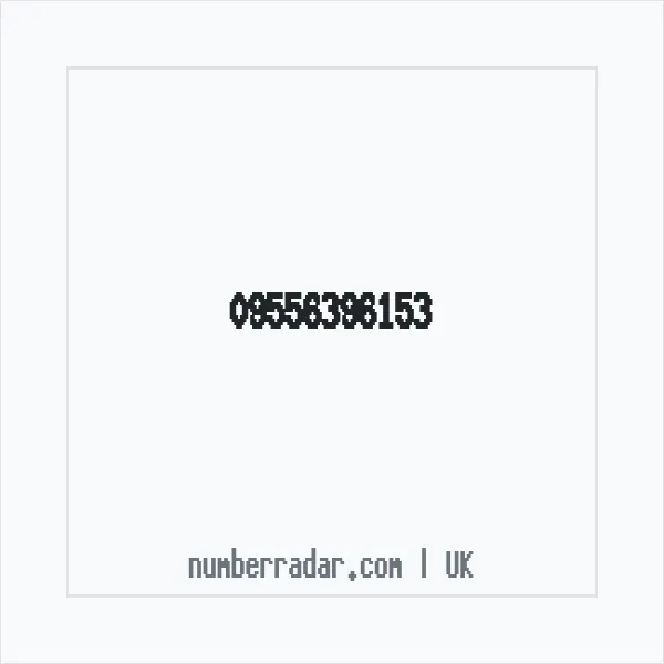 Reverse number check for +44 (9556) 396-153 — who called me?