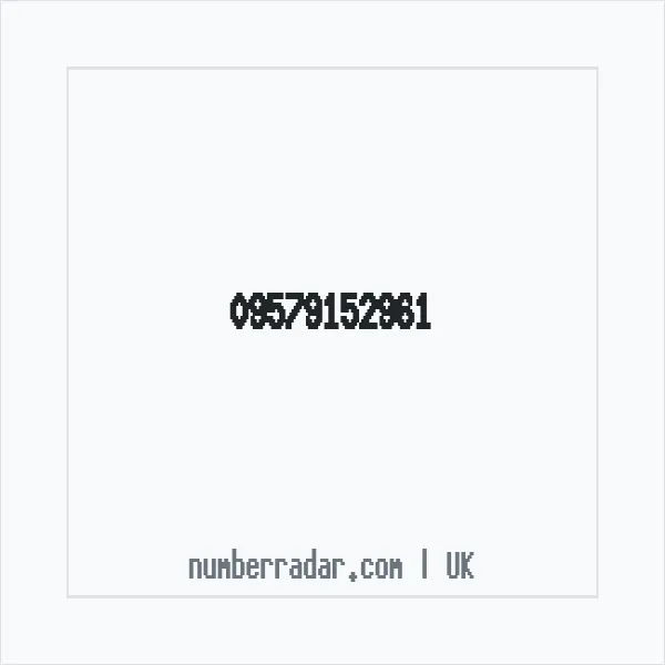 Reverse number check for +44 (9579) 152-961 — who called me?