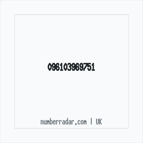 Reverse number check for +44 (9610) 396-975 — who called me?