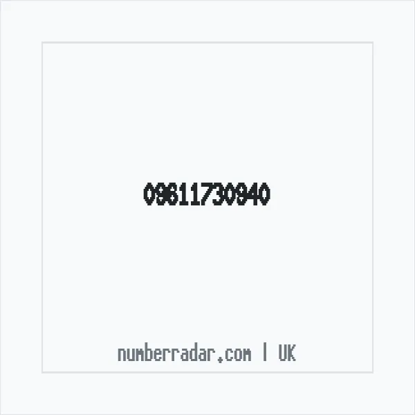 Reverse number check for +44 (9611) 730-940 — who called me?