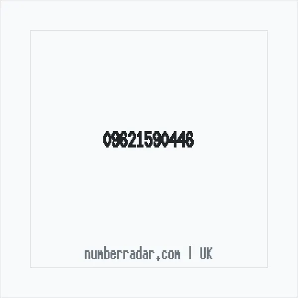Reverse number check for +44 (9621) 590-446 — who called me?