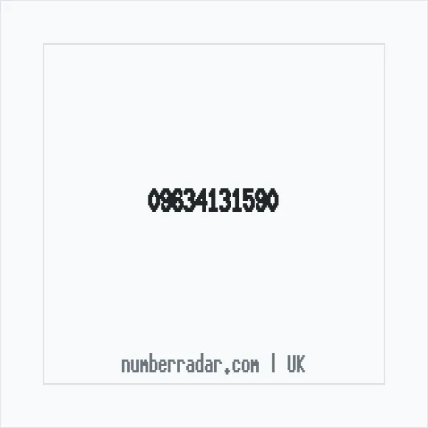 Reverse number check for +44 (9634) 131-590 — who called me?
