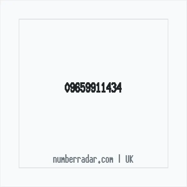 Reverse number check for +44 (9659) 911-434 — who called me?