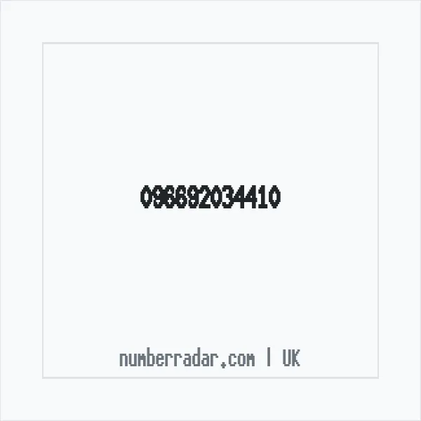 Reverse number check for +44 (9669) 203-441 — who called me?