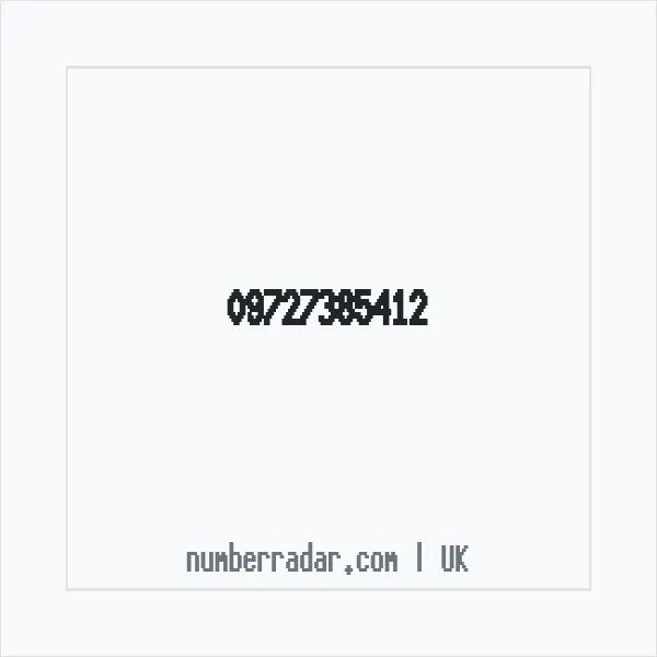 Reverse number check for +44 (9727) 385-412 — who called me?