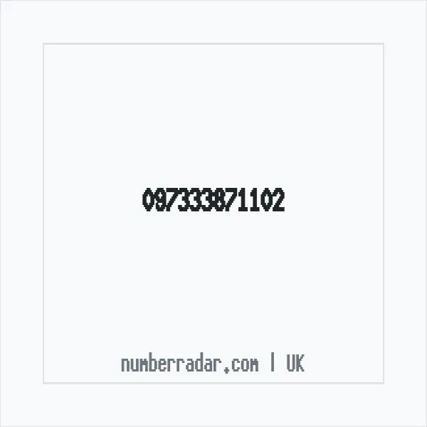 Reverse number check for +44 (9733) 387-110 — who called me?