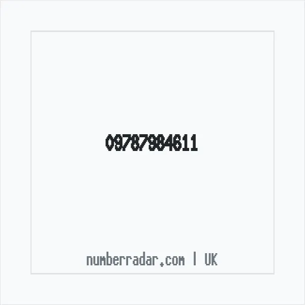 Reverse number check for +44 (9787) 984-611 — who called me?