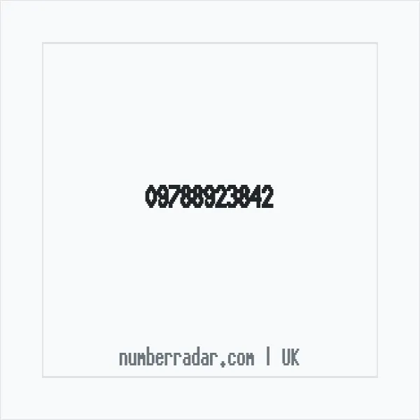 Reverse number check for +44 (9788) 923-842 — who called me?